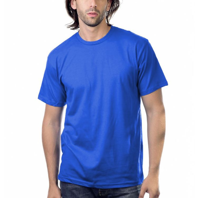 Round Neck T-Shirt-Royal Blue