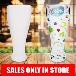 Shot Glass Tequila Transparent Sublimation 3 Oz